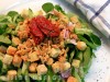 Lamb’s lettuce salad with dried marinated tomatoes