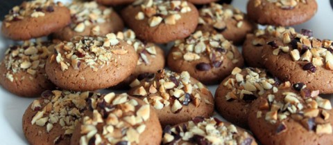 Chocolate and hazelnut cookies