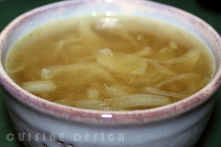 sopa de cebolla