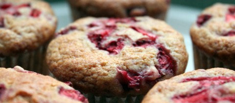 Strawberry muffins