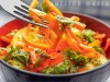 Moroccan salad with fried lemon and parsley