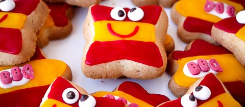 Decorated cookies (first attempt)